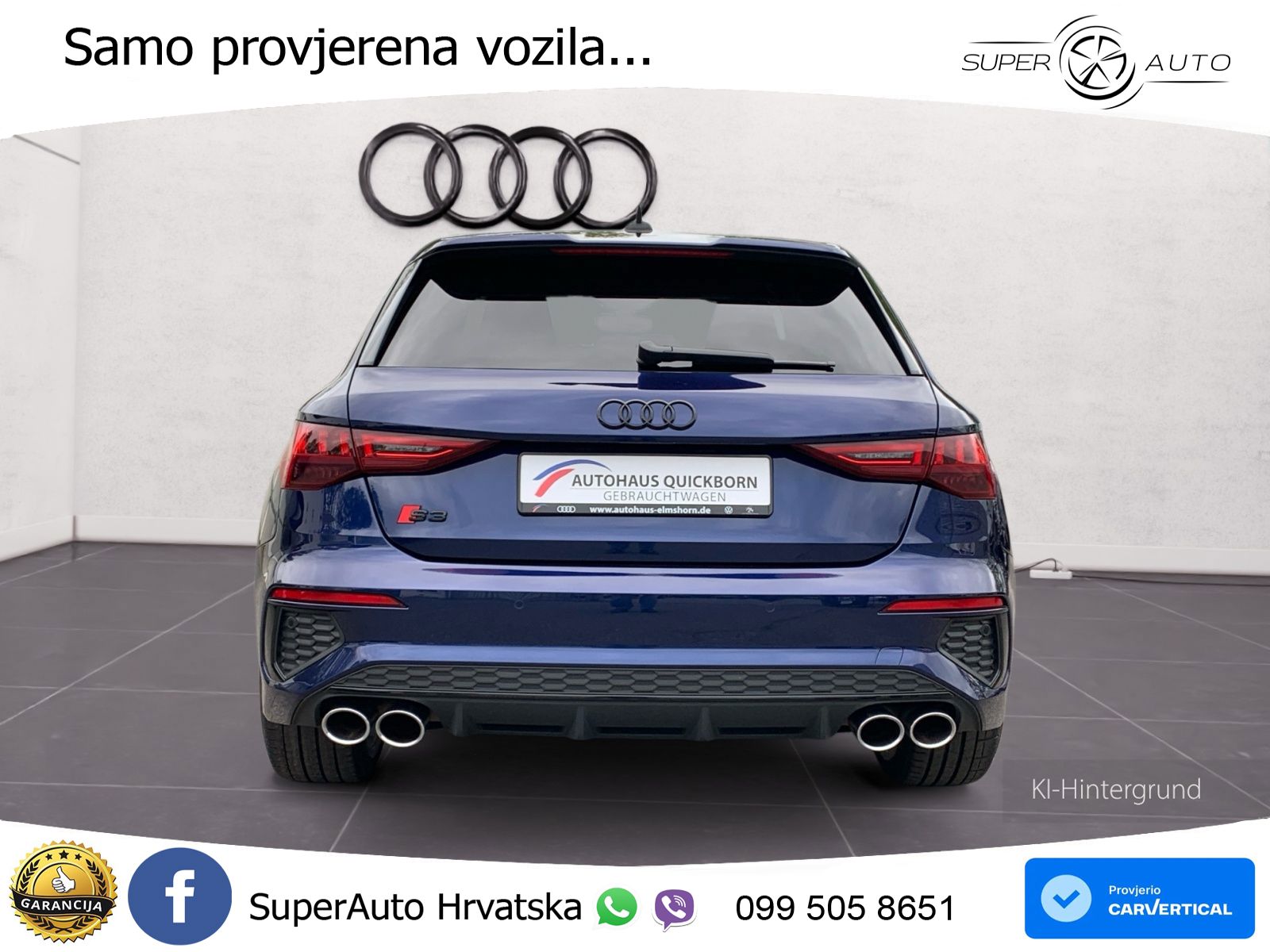 Audi S3 2.0 TFSI (310 KS) quattro S tronic LED+GR SJED+ACC
