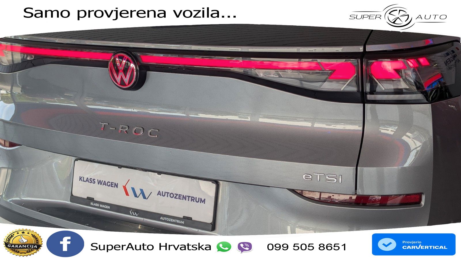 Volkswagen T-Roc II 1.5 eTSI (150 KS)  DSG LED+GR SJED+ACC