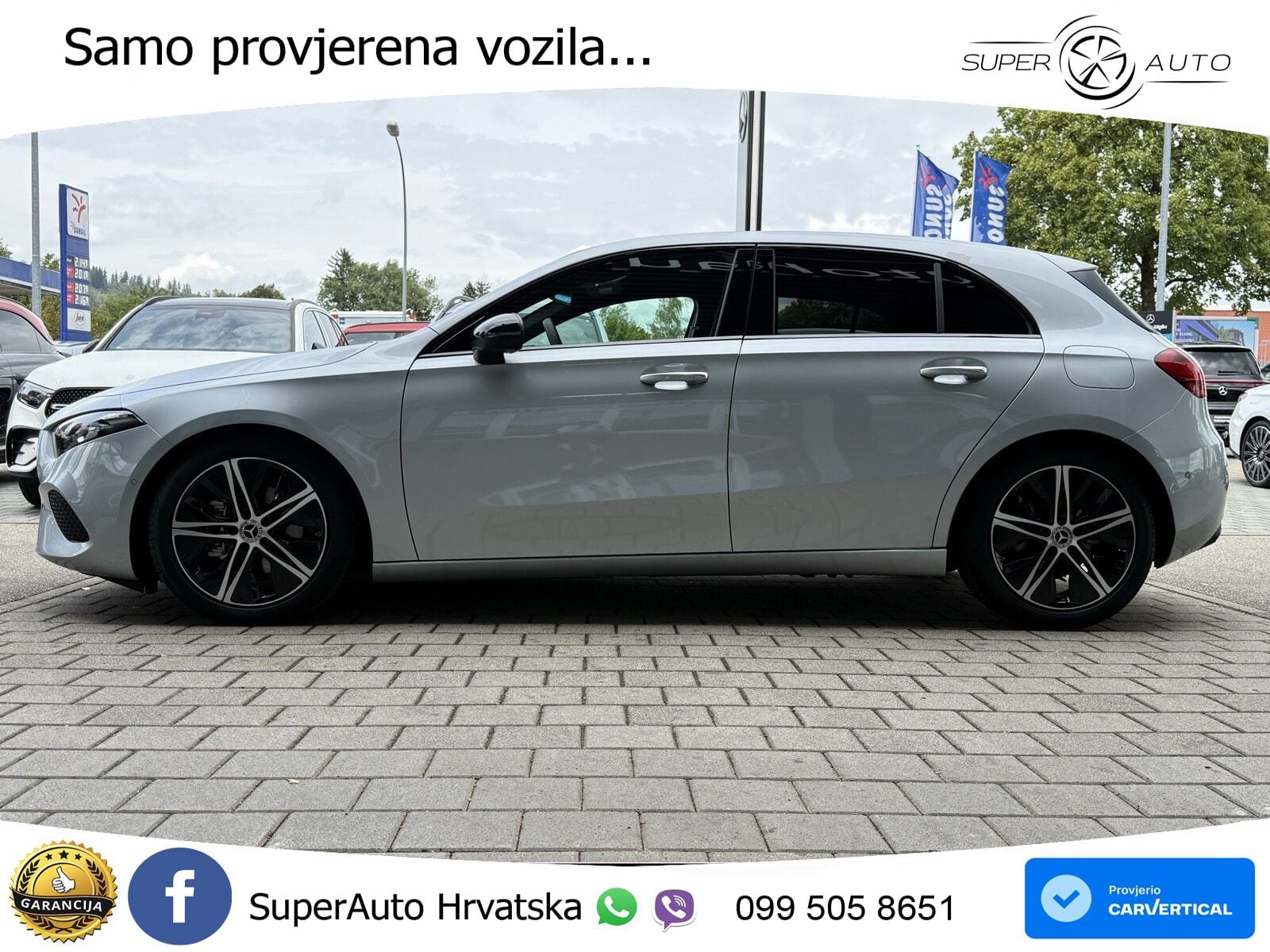 Mercedes-Benz A 200 7G-DCT LED+GR SJED+ACC