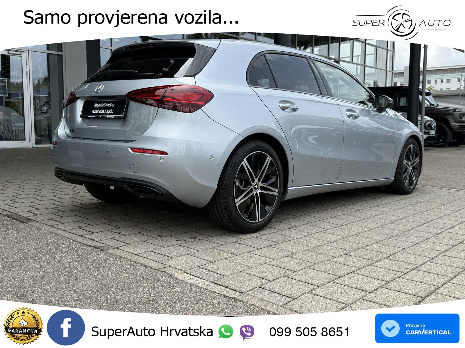 Mercedes-Benz A 200 7G-DCT LED+GR SJED+ACC