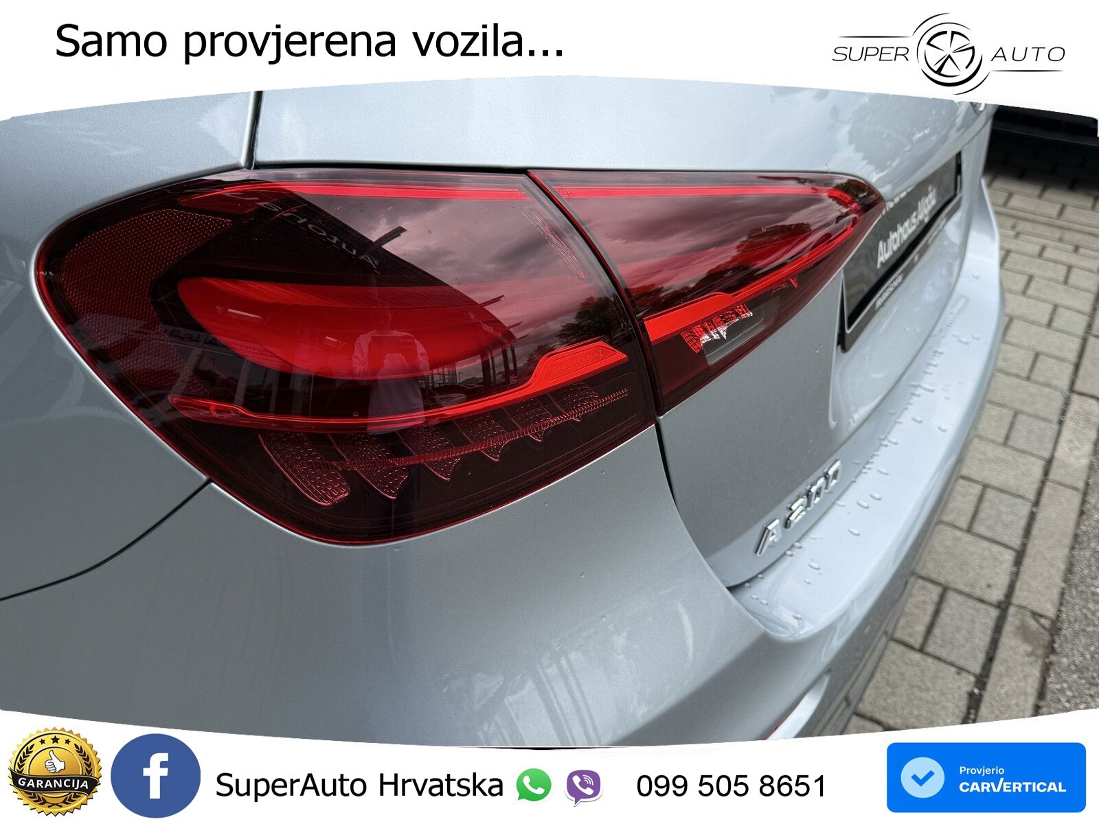 Mercedes-Benz A 200 7G-DCT LED+GR SJED+ACC