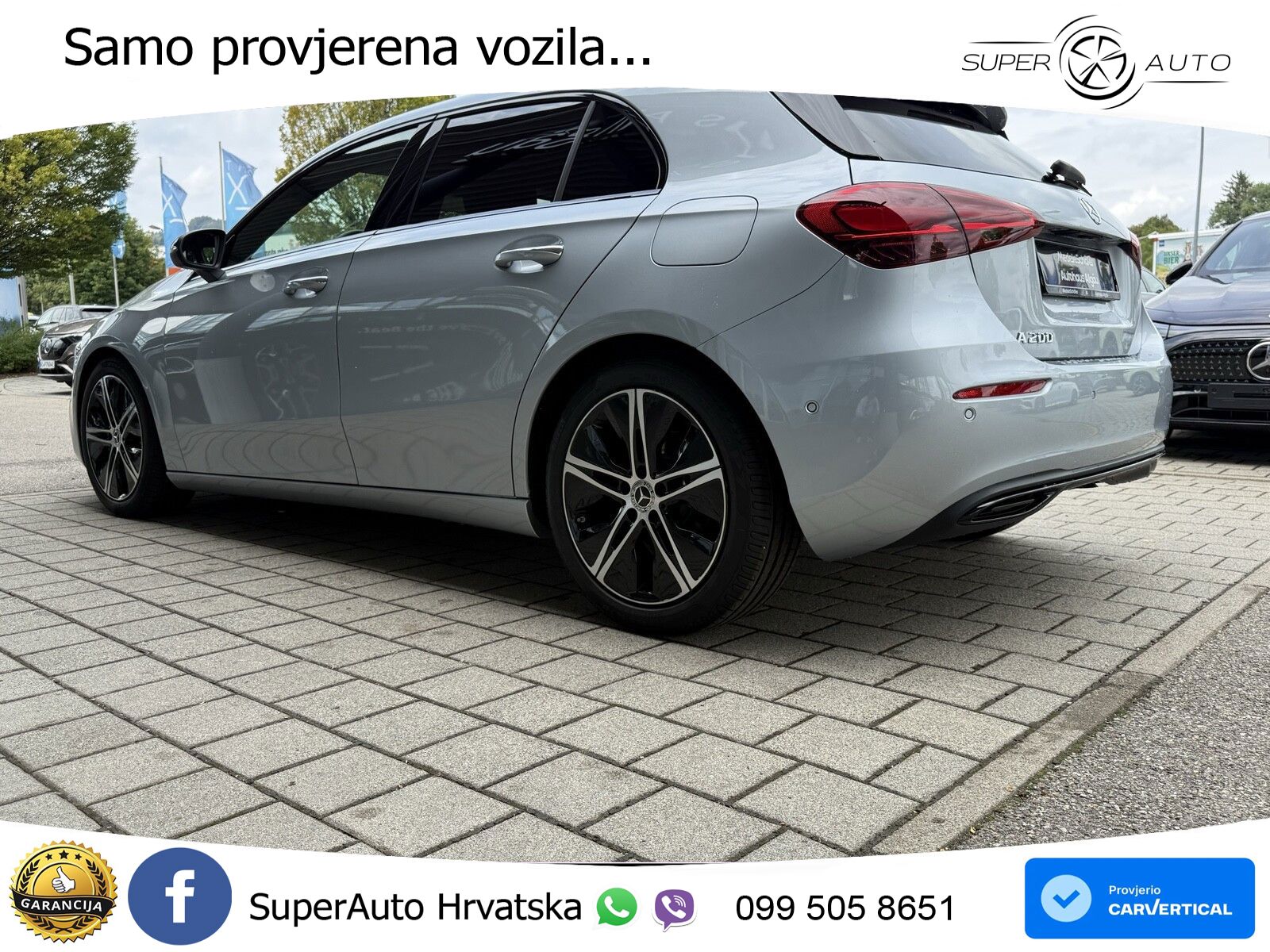 Mercedes-Benz A 200 7G-DCT LED+GR SJED+ACC
