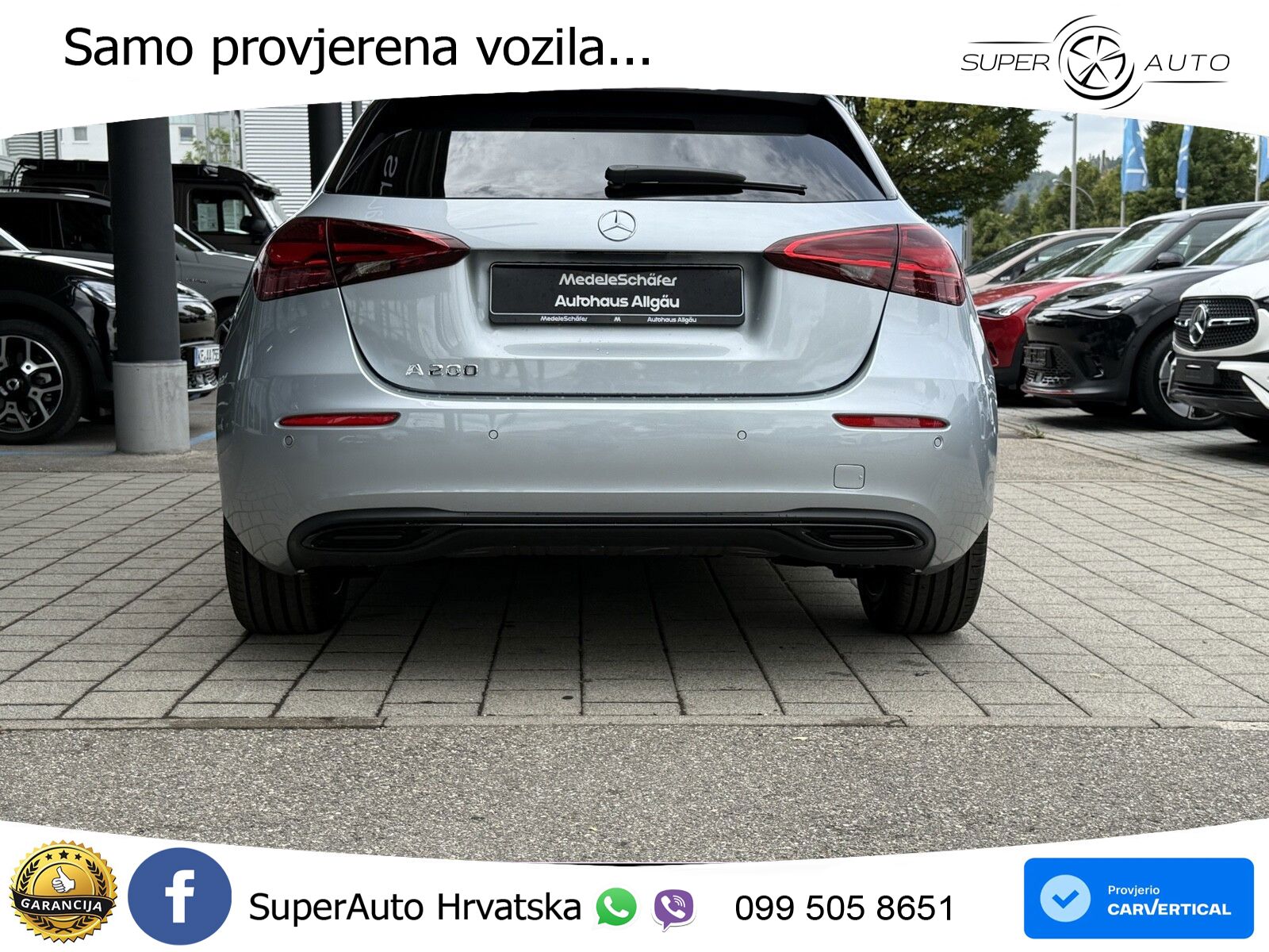 Mercedes-Benz A 200 7G-DCT LED+GR SJED+ACC