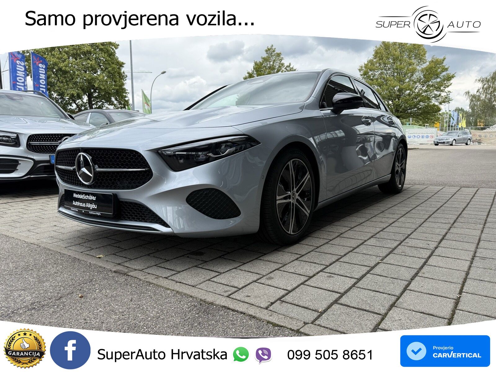 Mercedes-Benz A 200 7G-DCT LED+GR SJED+ACC