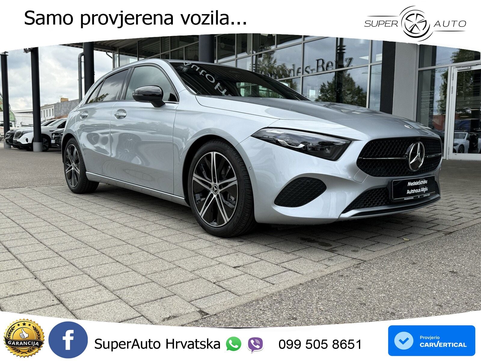 Mercedes-Benz A 200 7G-DCT LED+GR SJED+ACC