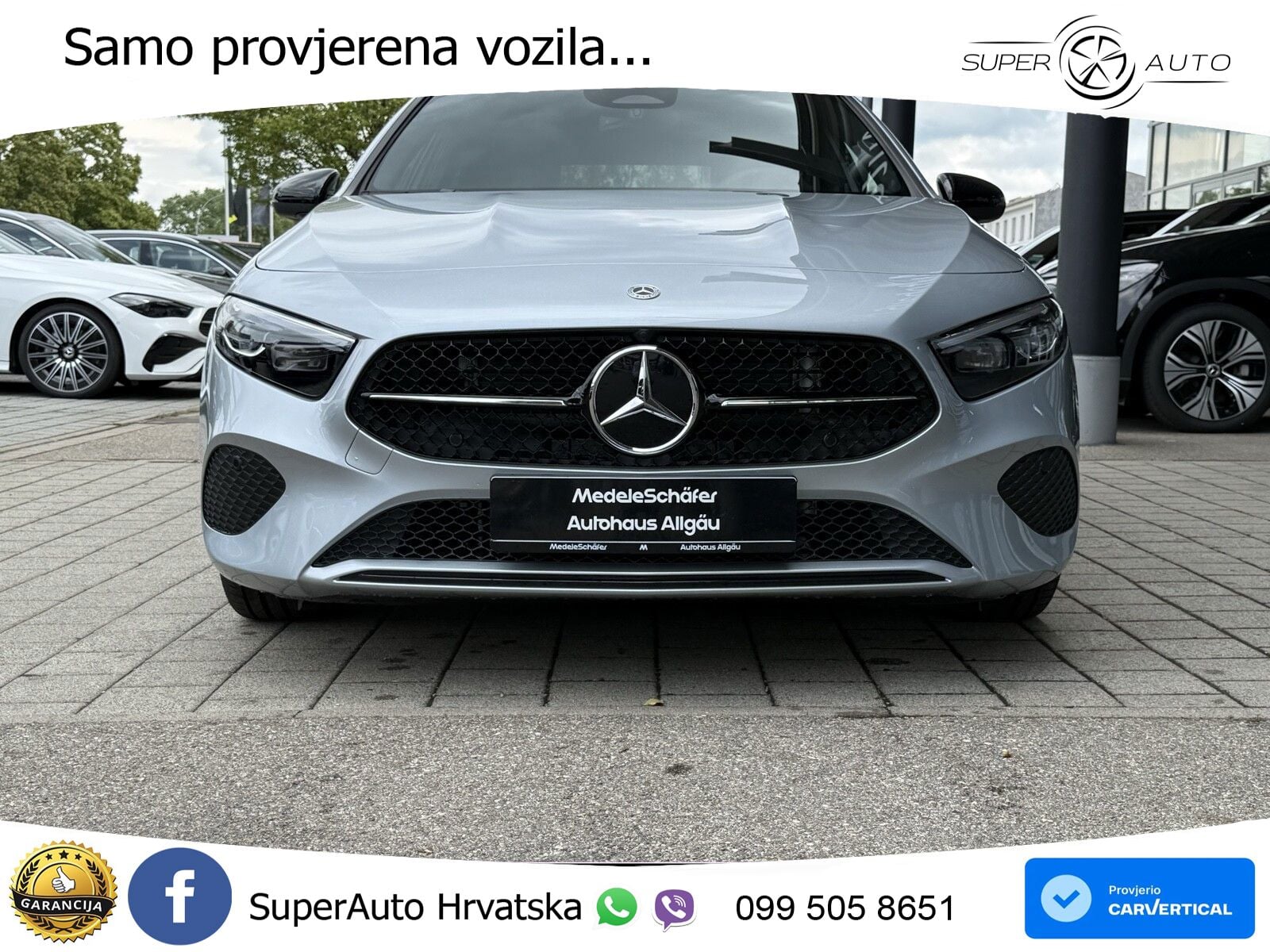 Mercedes-Benz A 200 7G-DCT LED+GR SJED+ACC
