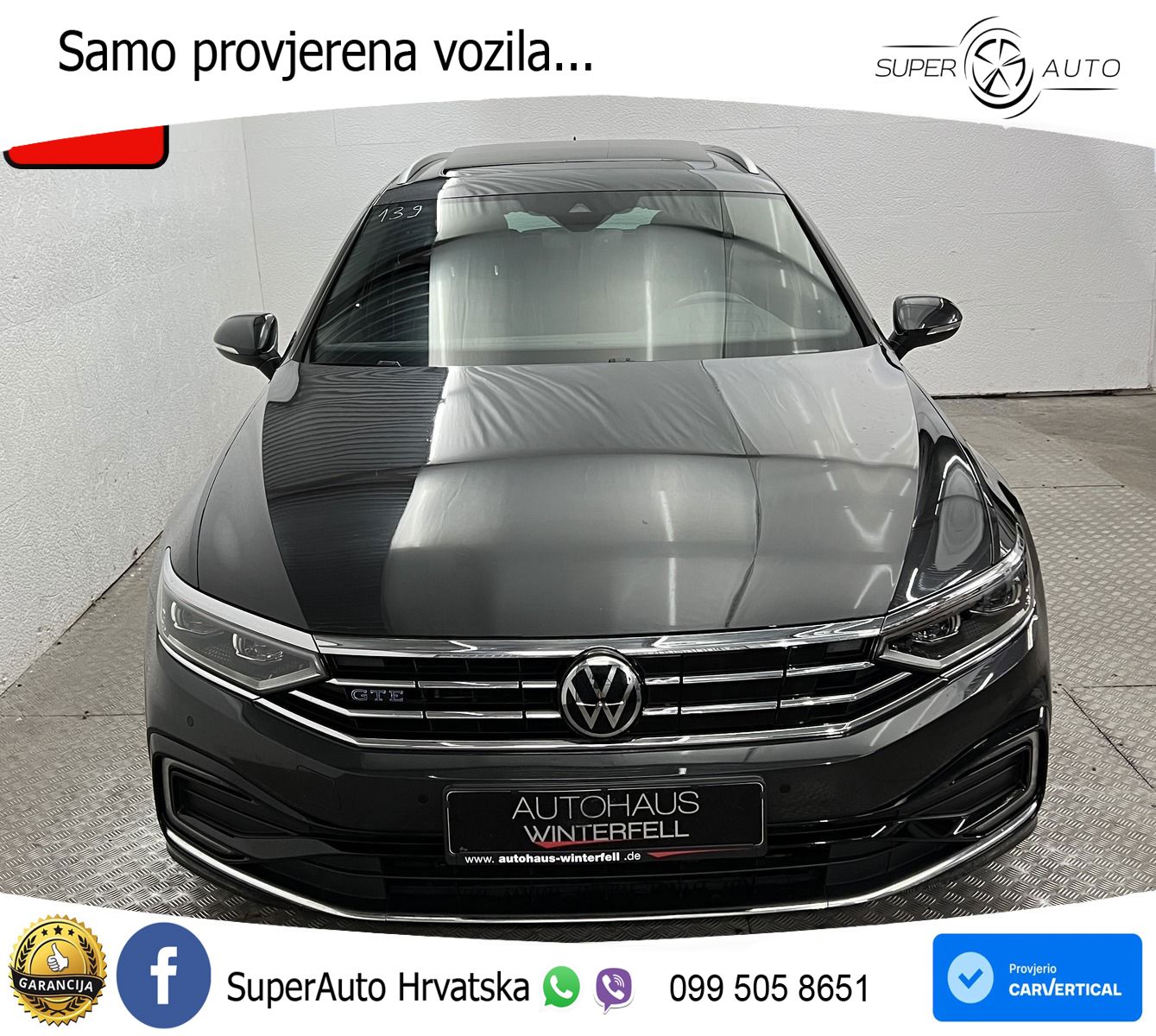 Volkswagen Passat Variant GTE 1.4 TSI (218 KS) DSG MATRIX+GR SJED+KAM