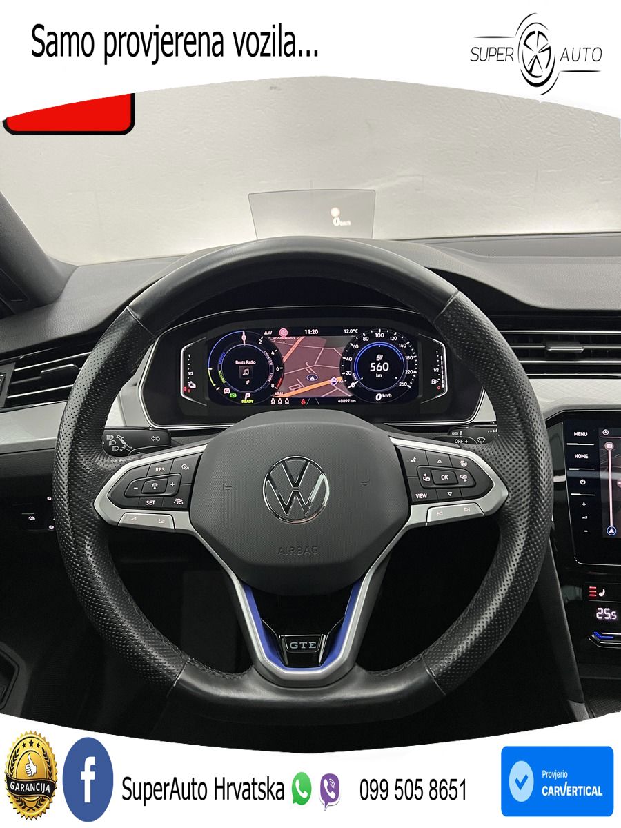 Volkswagen Passat Variant GTE 1.4 TSI (218 KS) DSG MATRIX+GR SJED+KAM