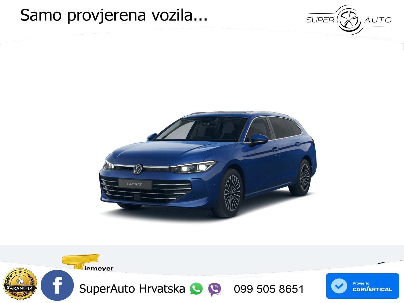 Volkswagen Passat Variant 2.0 TDI (193 KS) 4MOTION DSG Elegance LED+GR SJED+ACC