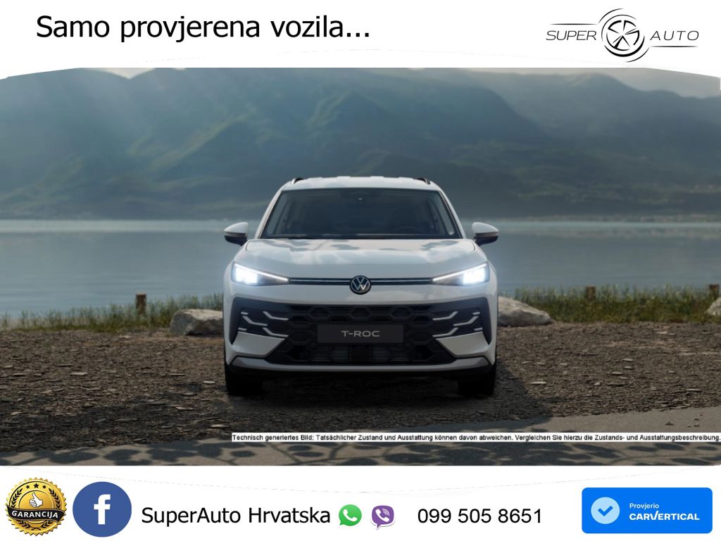 Volkswagen T-Roc 1.5 eTSI (116 KS)  DSG LED+GR SJED+ACC