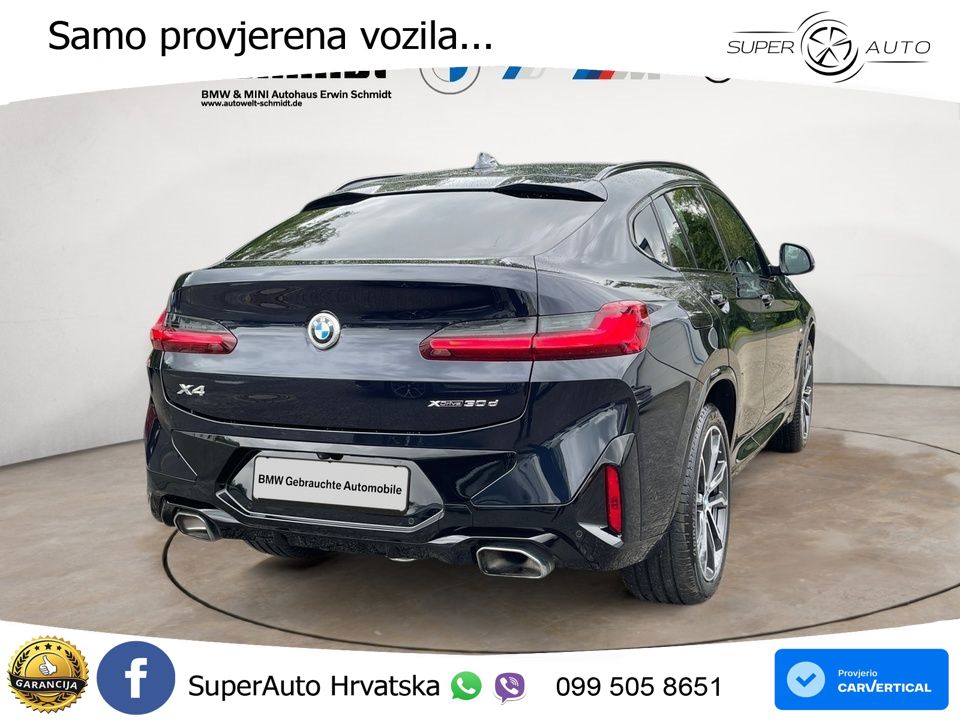 BMW X4 30d (286 KS) xDrive Steptronic LED+GR SJED+ACC