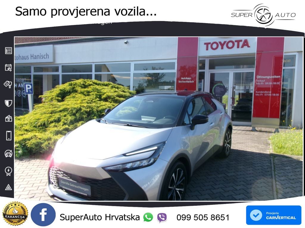 Toyota C-HR 1.8 (140 KS) Hybrid e-CVT Team D LED+GR SJED+ACC