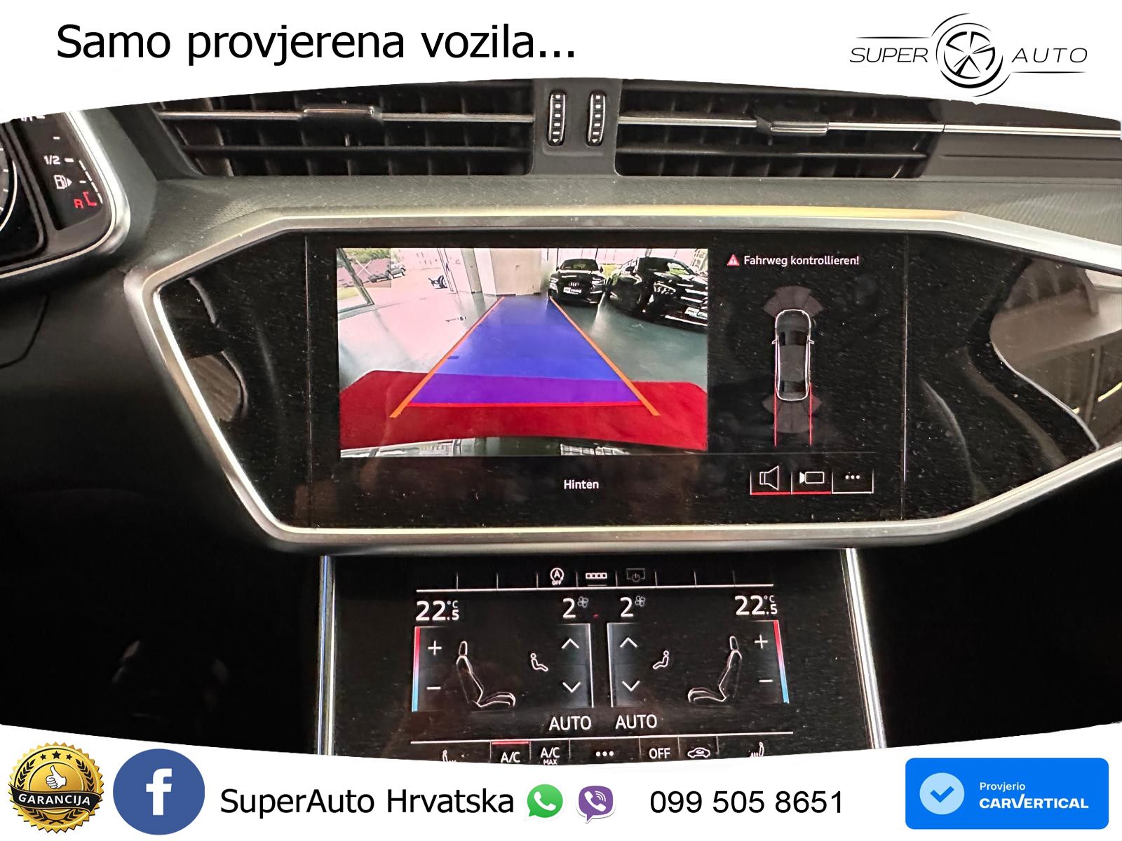 Audi A6 55 TFSI V6 (340 KS) quattro S tronic S line ZRAČNI+ACC+GR SJED+KAM