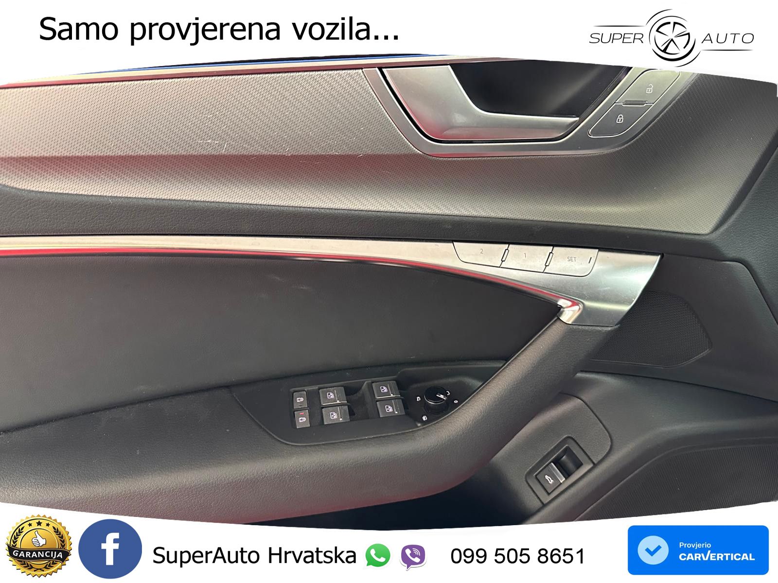Audi A6 55 TFSI V6 (340 KS) quattro S tronic S line ZRAČNI+ACC+GR SJED+KAM