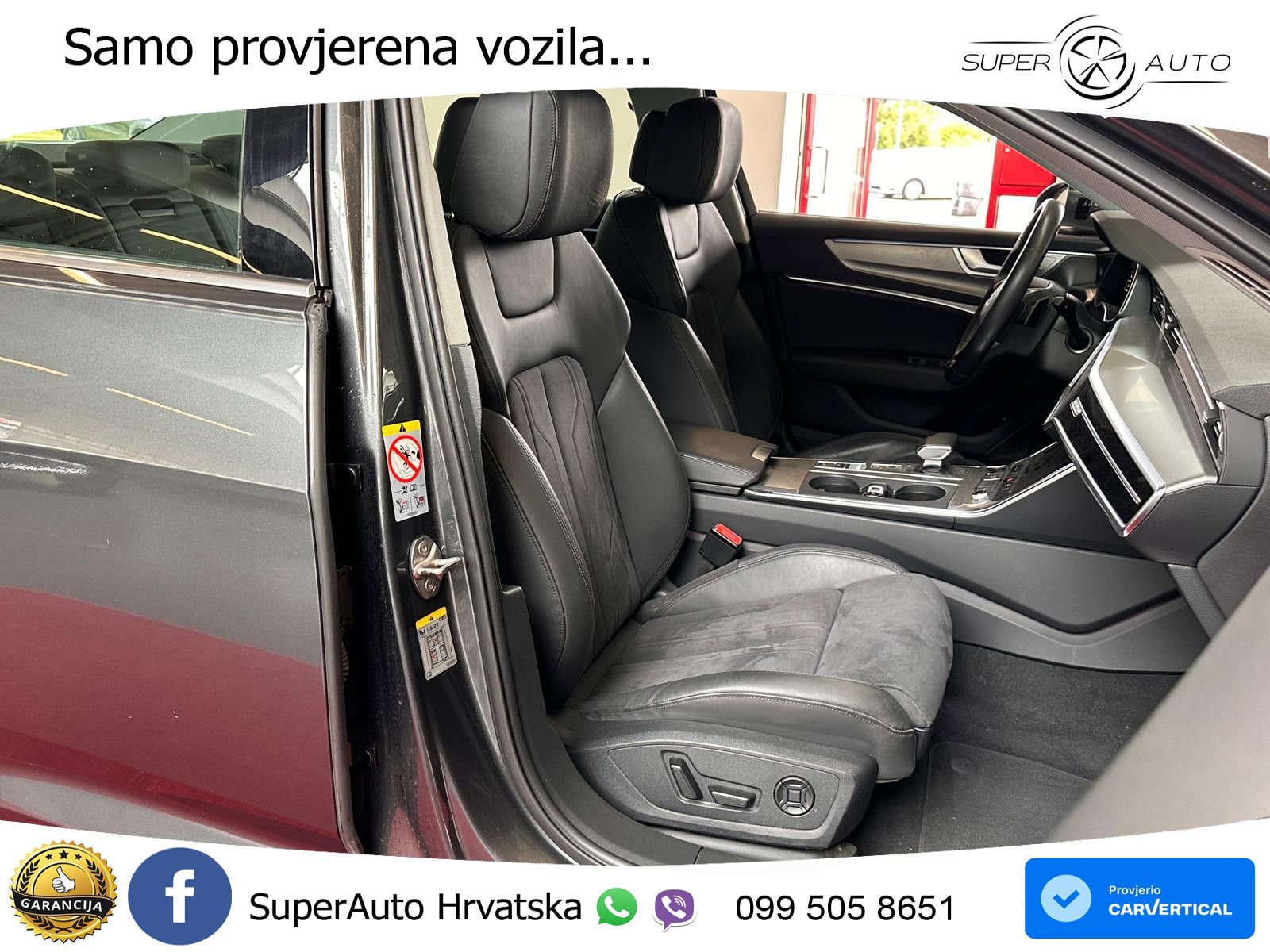Audi A6 55 TFSI V6 (340 KS) quattro S tronic S line ZRAČNI+ACC+GR SJED+KAM