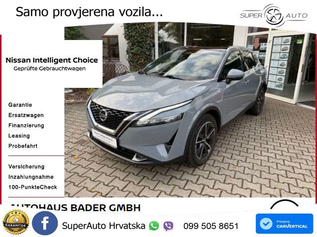 Nissan Qashqai 1.3 DIG-T (158 KS) Xtronic Tekna LED+GR SJED+ACC