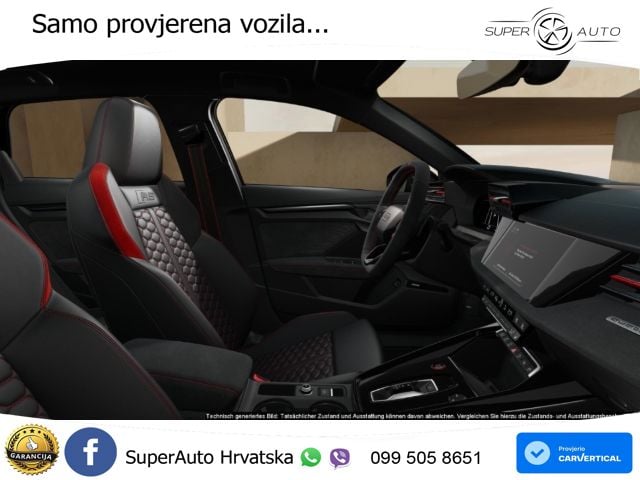 Audi RS3 Sportback 2.5 TFSI (400 KS) quattro S tronic MATRIX+GR SJED+KAM