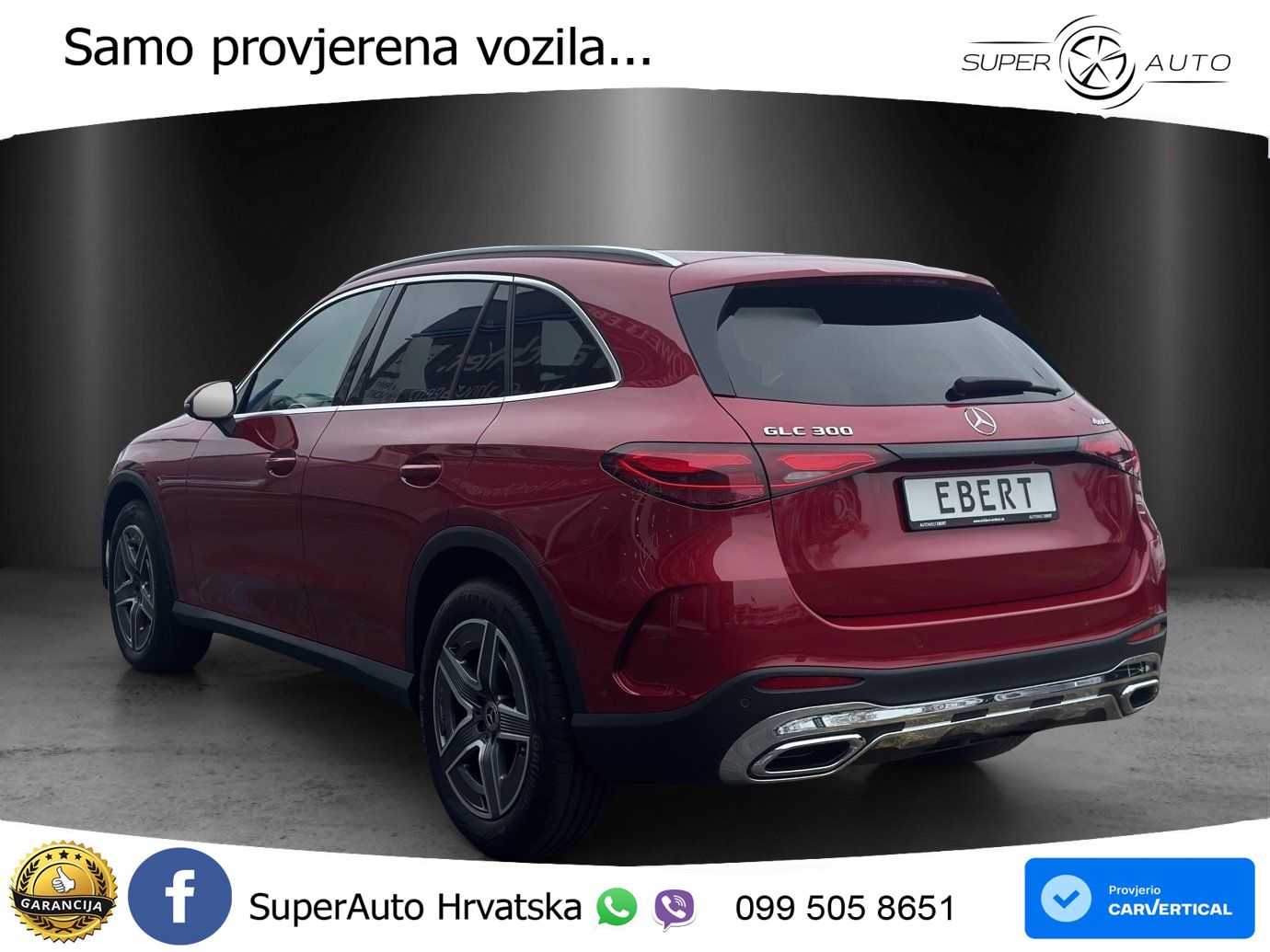 Mercedes GLC 300 (258 KS) 4MATIC 9G-TRONIC AMG ZRAČNI+ACC+GR SJED+KAM+PANO