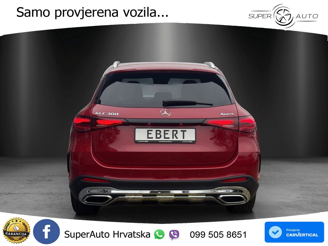 Mercedes GLC 300 (258 KS) 4MATIC 9G-TRONIC AMG ZRAČNI+ACC+GR SJED+KAM+PANO