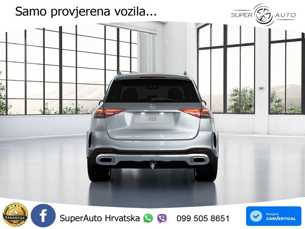 Mercedes GLE 450d (367 KS) EQ Boost 4MATIC 9G-TRONIC AMG ZRAČNI+ACC+GR SJED+KAM+PANO