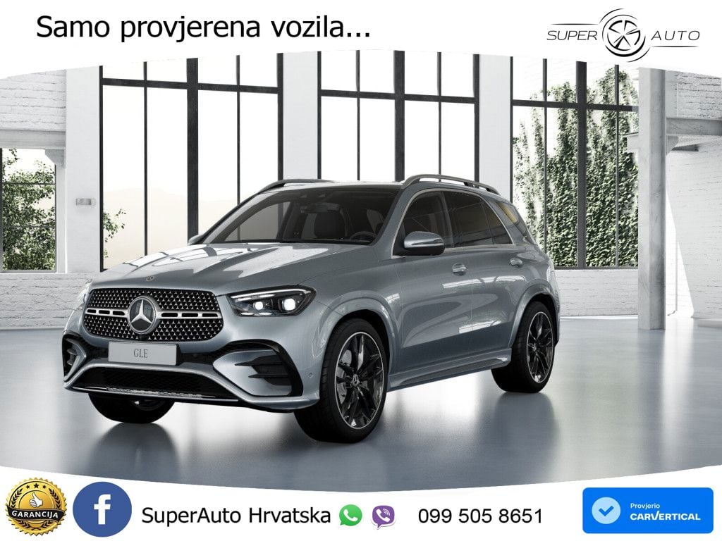 Mercedes GLE 450d (367 KS) EQ Boost 4MATIC 9G-TRONIC AMG ZRAČNI+ACC+GR SJED+KAM+PANO