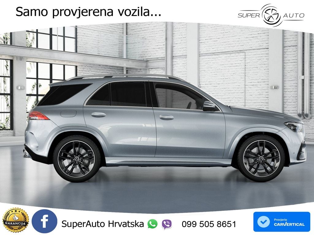Mercedes GLE 450d (367 KS) EQ Boost 4MATIC 9G-TRONIC AMG ZRAČNI+ACC+GR SJED+KAM+PANO