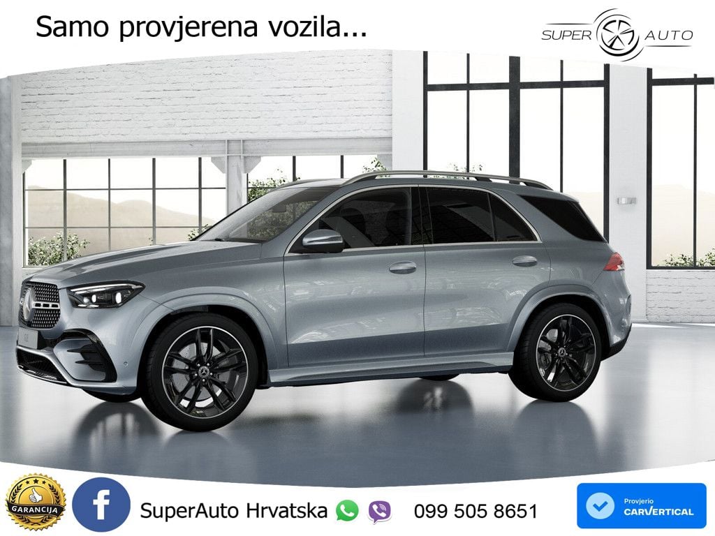 Mercedes GLE 450d (367 KS) EQ Boost 4MATIC 9G-TRONIC AMG ZRAČNI+ACC+GR SJED+KAM+PANO