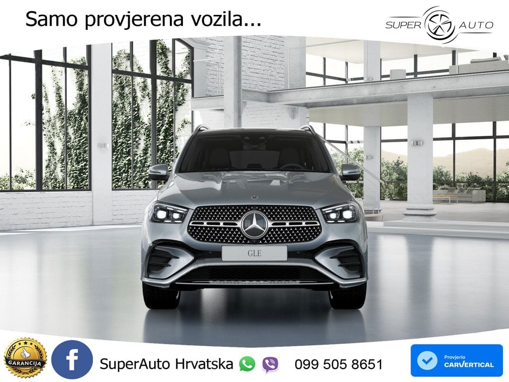 Mercedes GLE 450d (367 KS) EQ Boost 4MATIC 9G-TRONIC AMG ZRAČNI+ACC+GR SJED+KAM+PANO