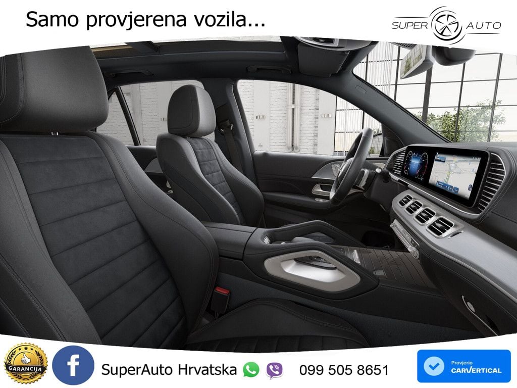 Mercedes GLE 450d (367 KS) EQ Boost 4MATIC 9G-TRONIC AMG ZRAČNI+ACC+GR SJED+KAM+PANO