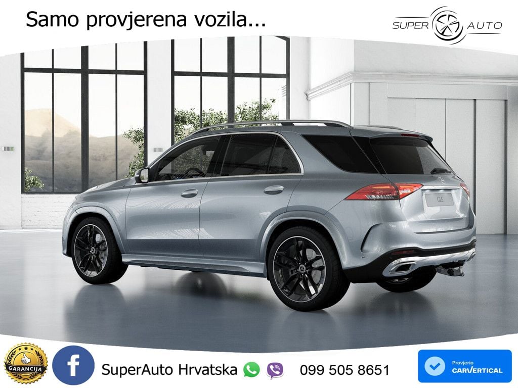 Mercedes GLE 450d (367 KS) EQ Boost 4MATIC 9G-TRONIC AMG ZRAČNI+ACC+GR SJED+KAM+PANO