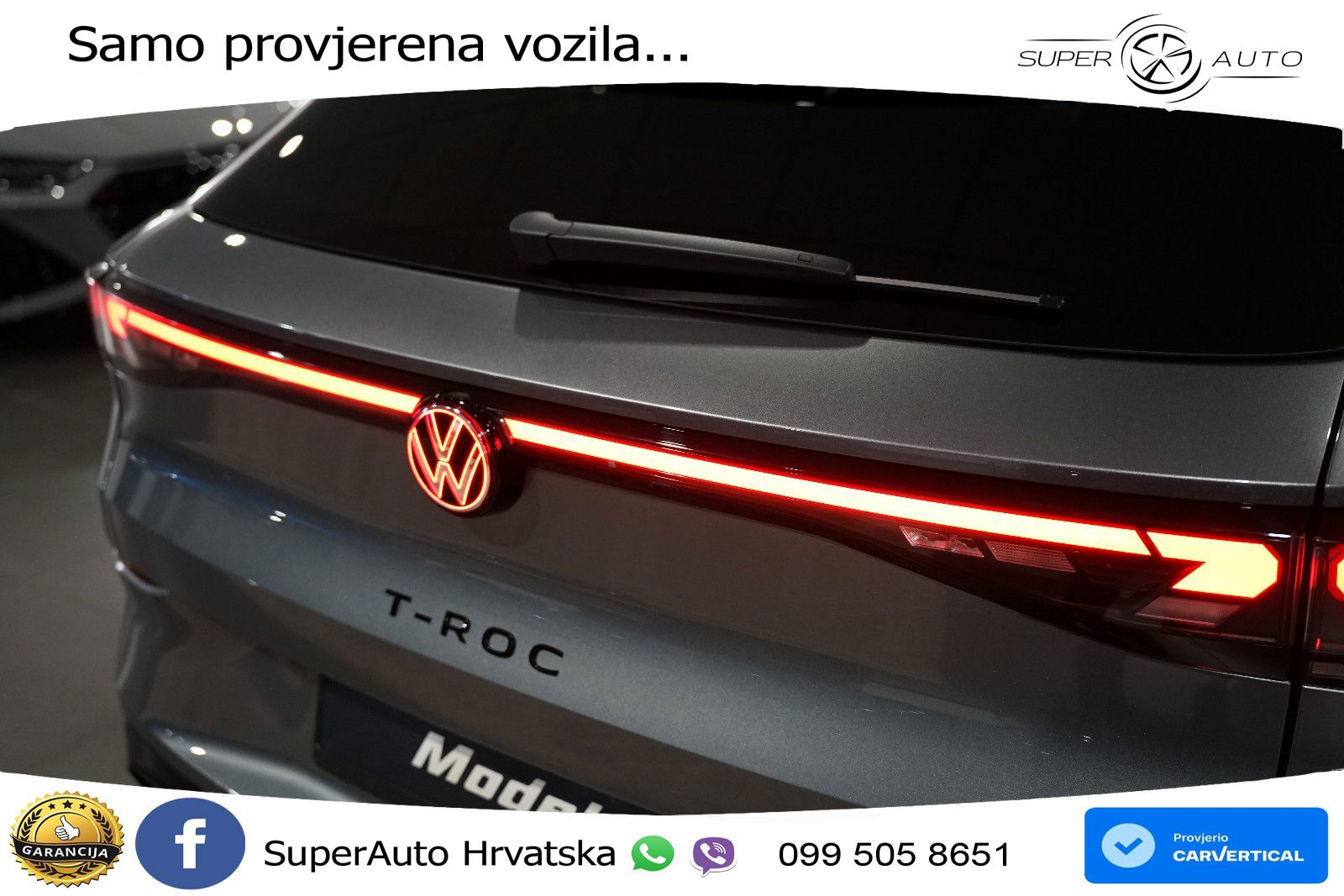 Volkswagen T-Roc II 1.5 eTSI (150 KS)  DSG MATRIX+GR SJED+KAM