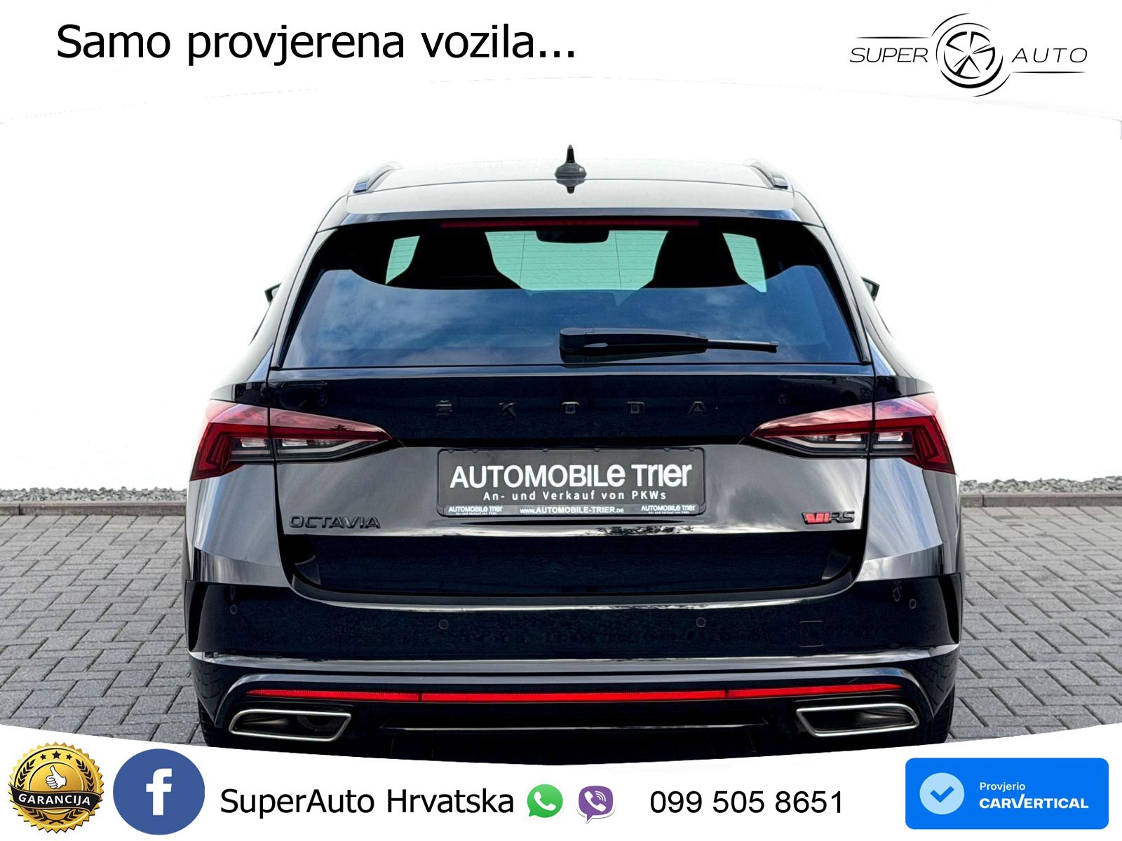 Škoda Octavia Combi RS 2.0 TDI (200 KS) DSG