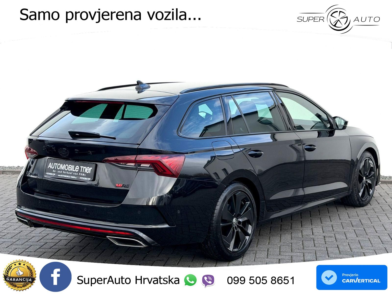 Škoda Octavia Combi RS 2.0 TDI (200 KS) DSG