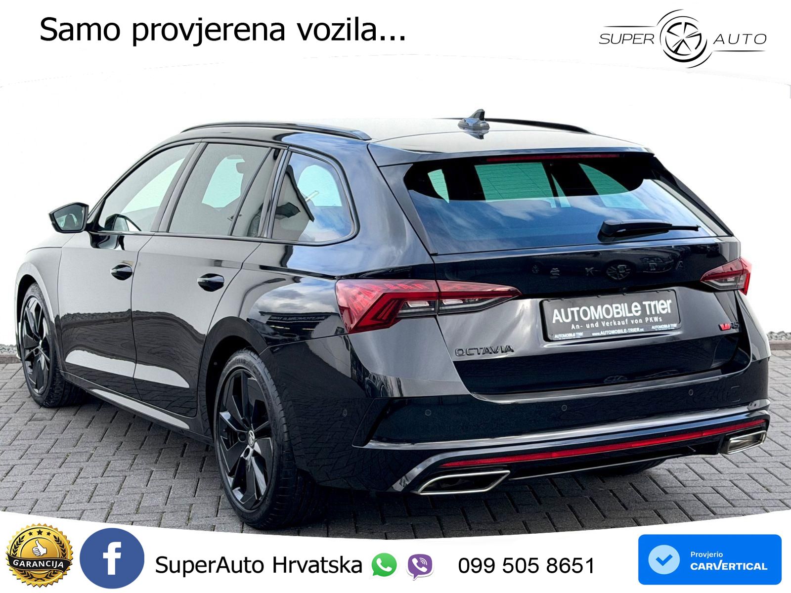 Škoda Octavia Combi RS 2.0 TDI (200 KS) DSG