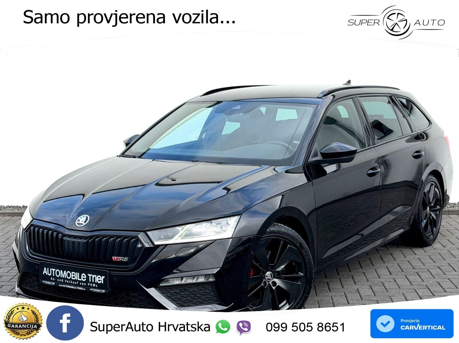 Škoda Octavia Combi RS 2.0 TDI (200 KS) DSG