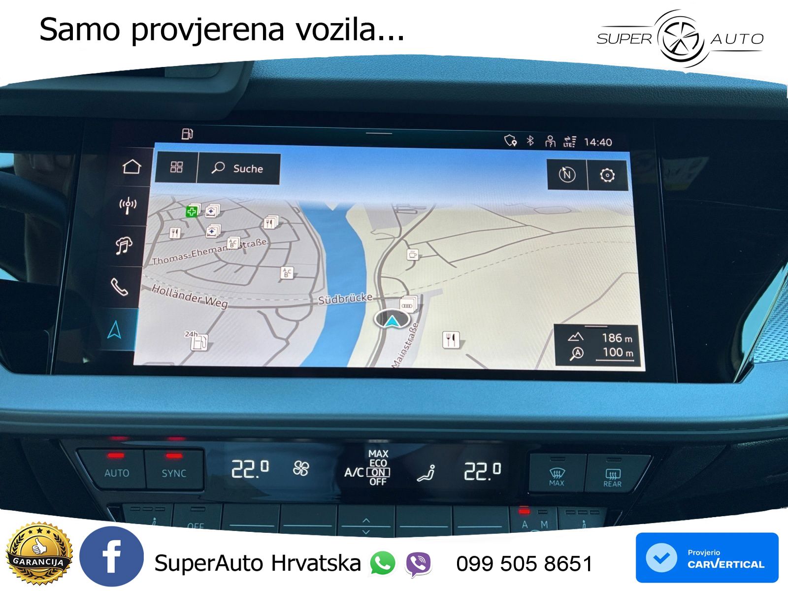 Audi A3 Limuzina 35 TFSI (150 KS) S tronic S line LED+GR SJED+ACC