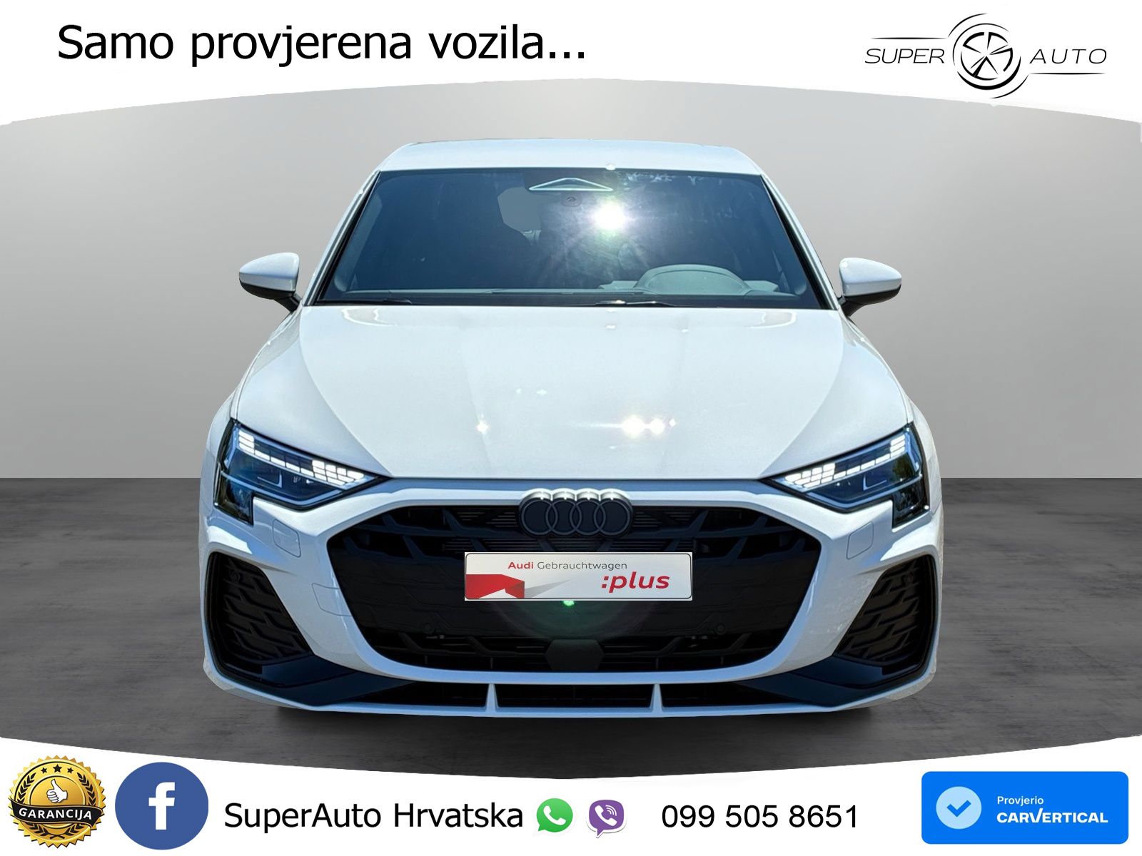 Audi A3 Limuzina 35 TFSI (150 KS) S tronic S line LED+GR SJED+ACC