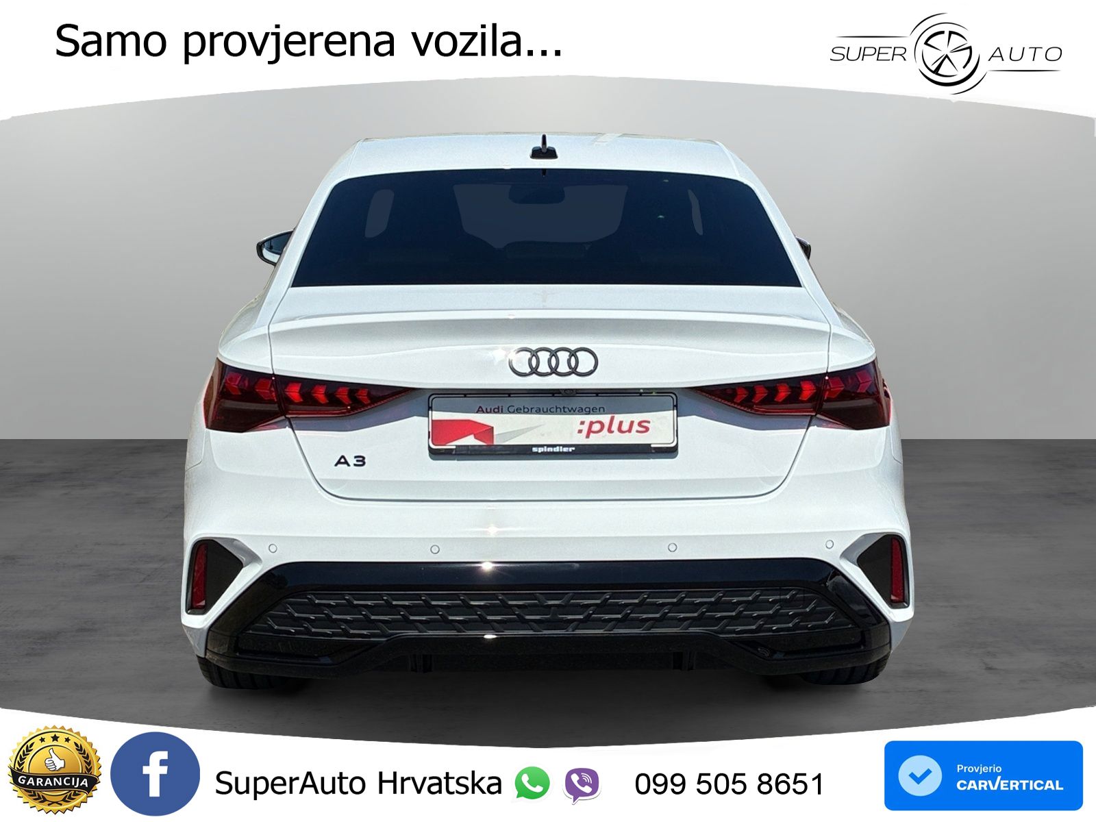 Audi A3 Limuzina 35 TFSI (150 KS) S tronic S line LED+GR SJED+ACC