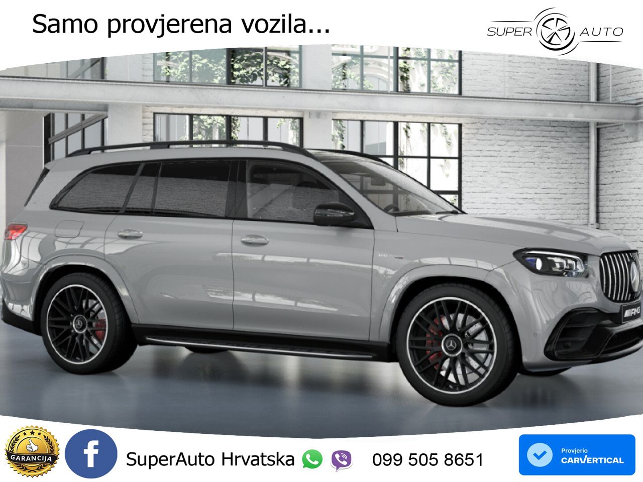 Mercedes-Benz GLS AMG GLS 63 V8 EQ Boost 4MATIC+ AMG SPEEDSHIFT TCT 9G LED+GR SJED+ACC