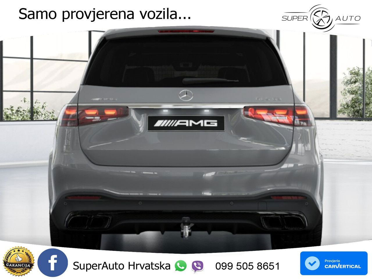 Mercedes-Benz GLS AMG GLS 63 V8 EQ Boost 4MATIC+ AMG SPEEDSHIFT TCT 9G LED+GR SJED+ACC