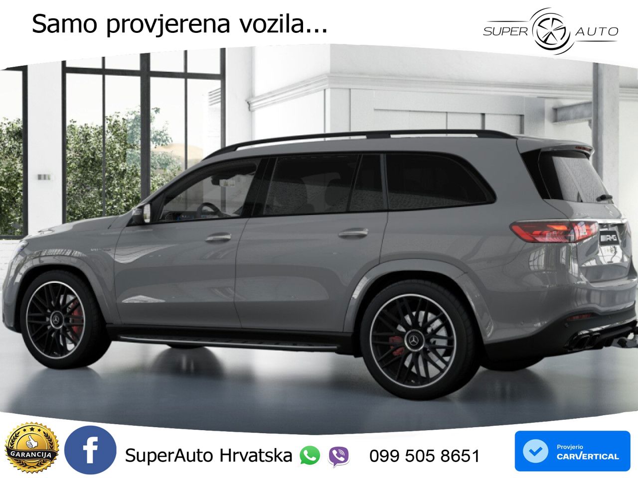 Mercedes-Benz GLS AMG GLS 63 V8 EQ Boost 4MATIC+ AMG SPEEDSHIFT TCT 9G LED+GR SJED+ACC