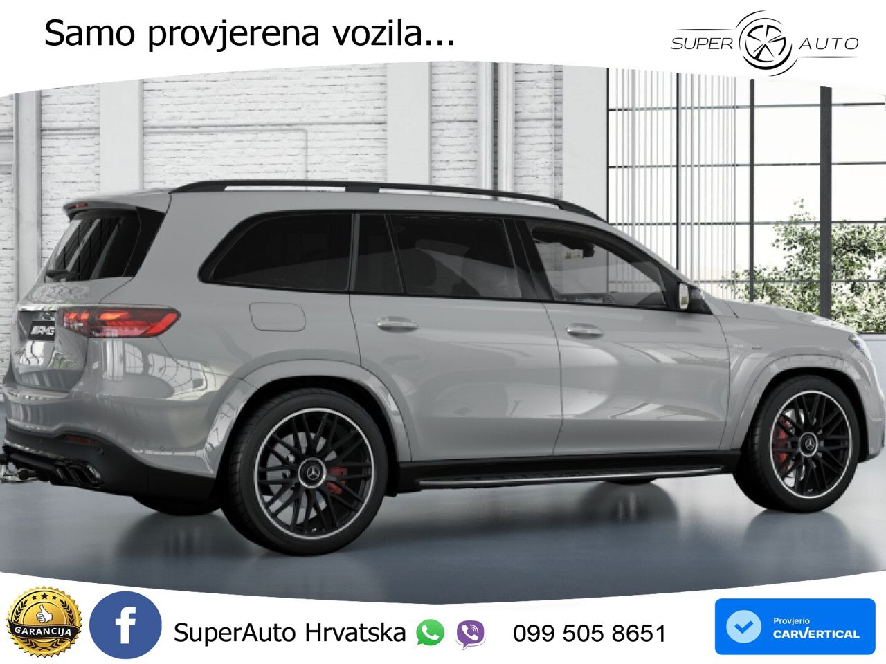 Mercedes-Benz GLS AMG GLS 63 V8 EQ Boost 4MATIC+ AMG SPEEDSHIFT TCT 9G LED+GR SJED+ACC