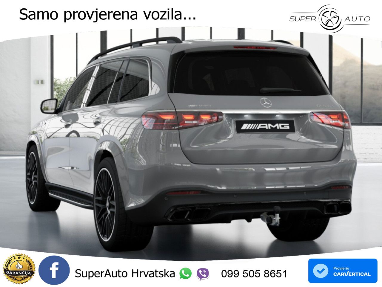 Mercedes-Benz GLS AMG GLS 63 V8 EQ Boost 4MATIC+ AMG SPEEDSHIFT TCT 9G LED+GR SJED+ACC