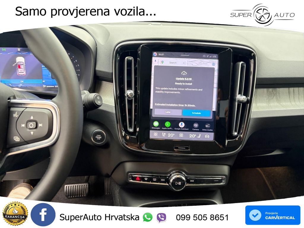 Volvo XC40 2.0 B3 163 KS Automatic LED+GR SJED+ACC