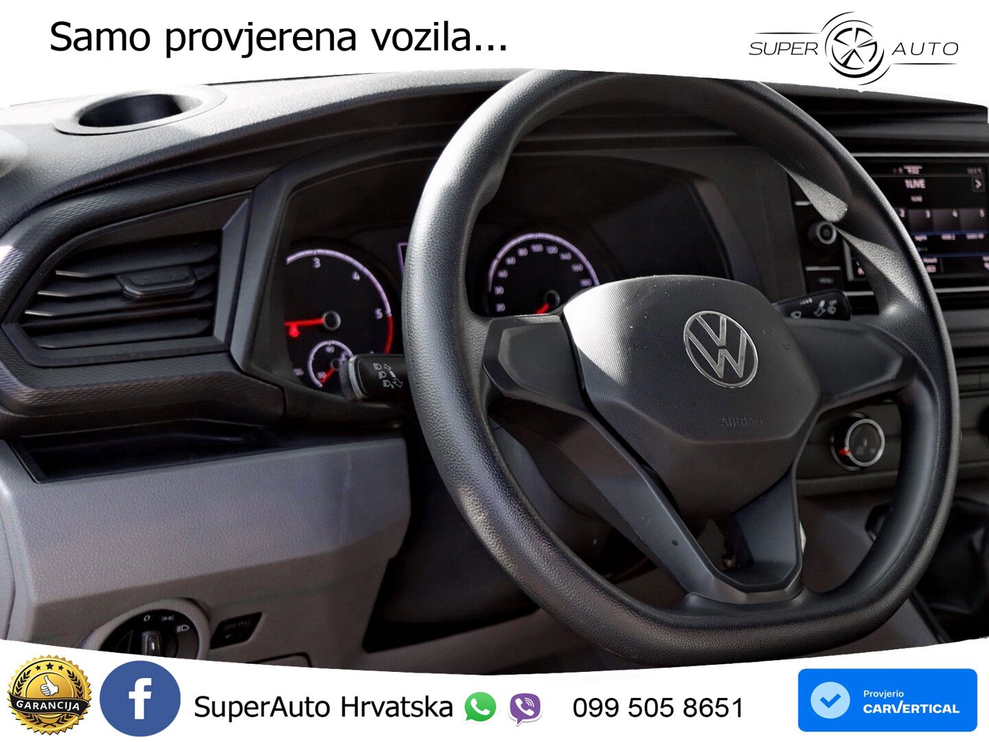 Volkswagen T6.1 Transporter Kasten 2.0 TDI SCR AHK/RÜCKFK/R 110 KS