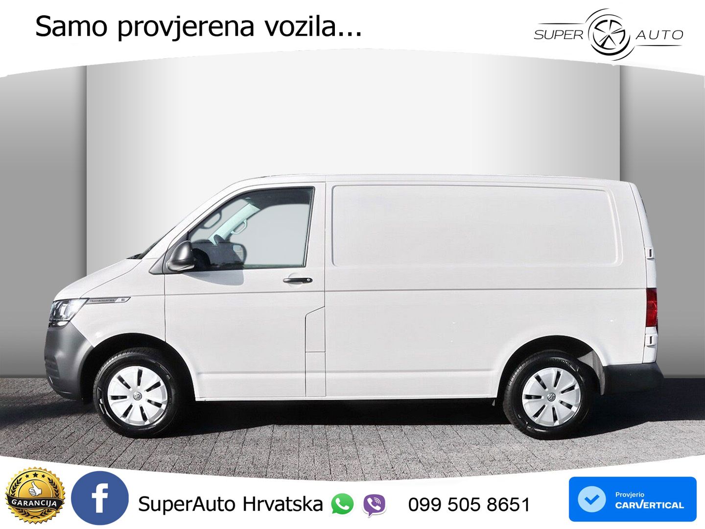 Volkswagen T6.1 Transporter Kasten 2.0 TDI SCR AHK/RÜCKFK/R 110 KS