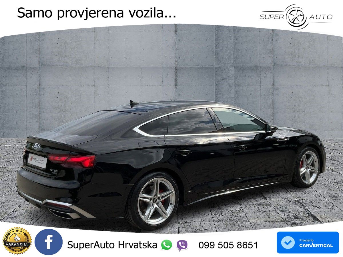 Audi A5 Sportback 40 TDI (204 KS) quattro S tronic S line