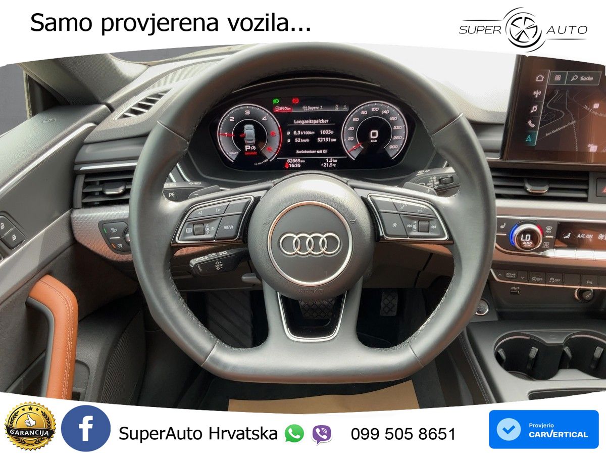 Audi A5 Sportback 40 TDI (204 KS) quattro S tronic S line