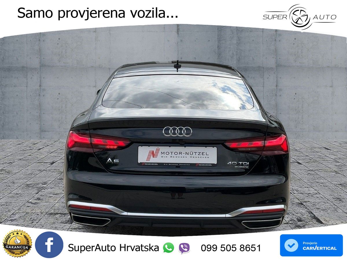 Audi A5 Sportback 40 TDI (204 KS) quattro S tronic S line