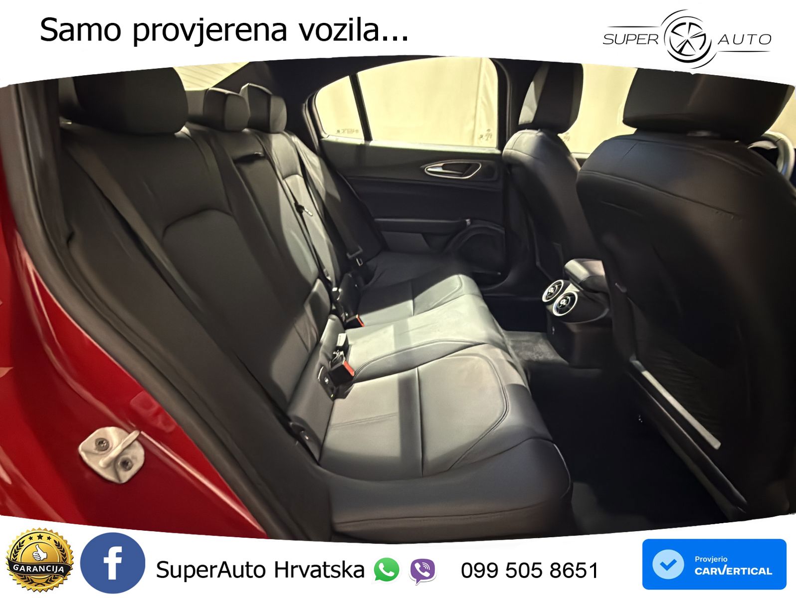 Alfa Romeo Giulia 2.0 Turbo (280 KS) Q4 Automatic LED+GR SJED+ACC